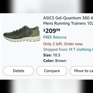 Asics Quantum 360 New